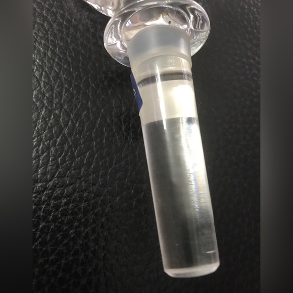 Villeroy Boch crystal wine bottle stopper . New No box - Picture 5 of 6